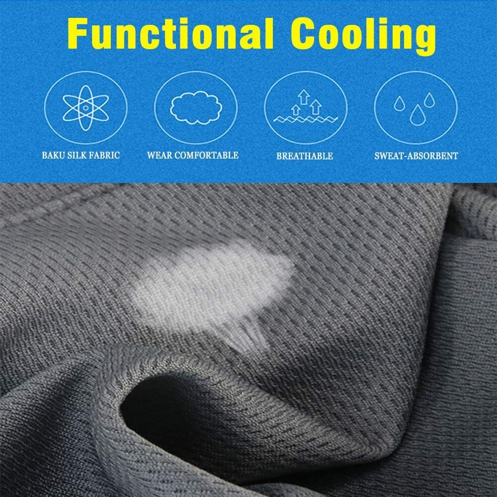 3Pack Sport Sweat Wicking Cycling Hat Cooling Skull Cap Helmet Liner Beanie Cap
